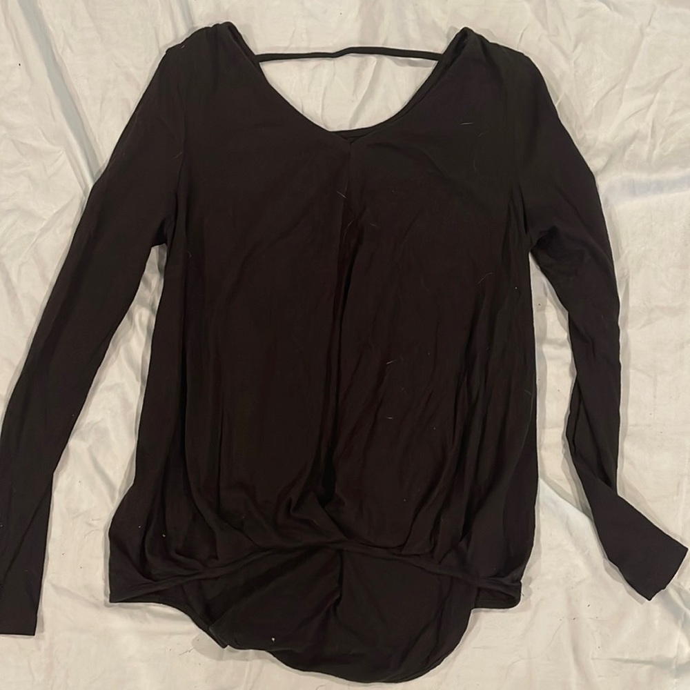 Black dress top
